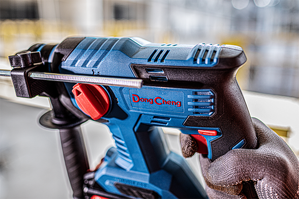 The Unassailably Rugged Rotary Hammer DongCheng 20V SDS-PLUS Cordless Brushless Rotary Hammer DZC22