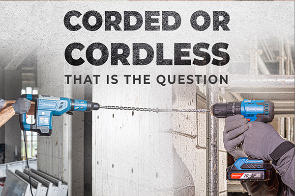 Corded vs Cordless Power Tools: The Perfect Tool for Your Project